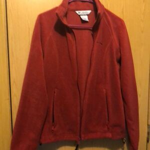 Columbia size medium fleece zip up